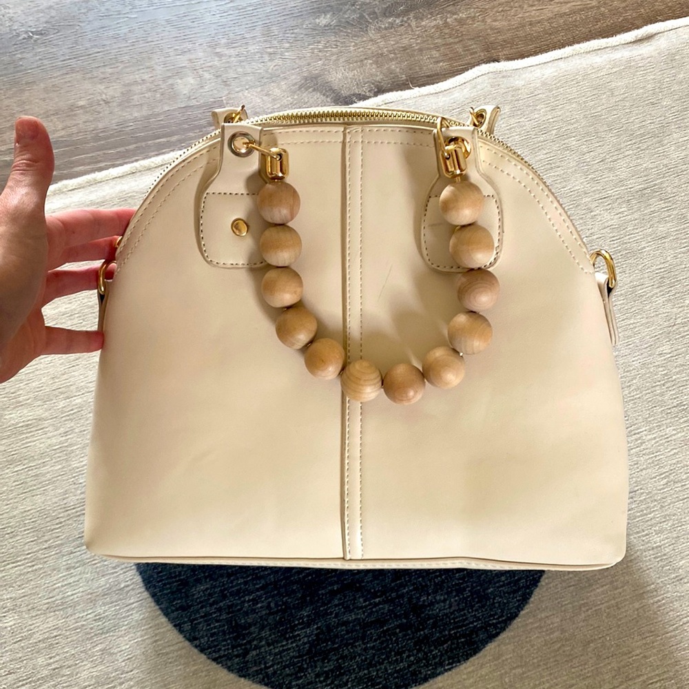 Beaded handle purse - Picture 1 of 3